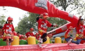 2.000 em nhỏ vượt chướng ngại vật tại Kun Marathon Hà Nội