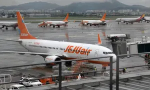 Cổ phiếu Jeju Air xuống thấp kỷ lục Cổ phiếu Jeju Air xuống thấp kỷ lục
