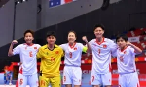 Việt Nam vào tứ kết futsal nữ châu Á