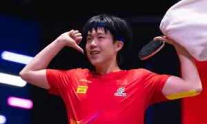 Wang Chuqin lần đầu vô địch giải bóng bàn thế giới Wang Chuqin lần đầu vô địch giải bóng bàn thế giới