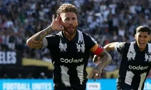 Sergio Ramos ghi bàn vào lưới Inter Sergio Ramos ghi bàn vào lưới Inter